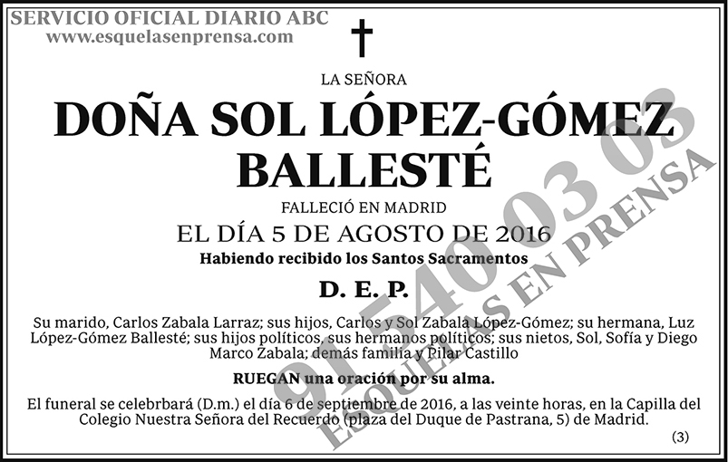 Sol López-Gómez Ballesté